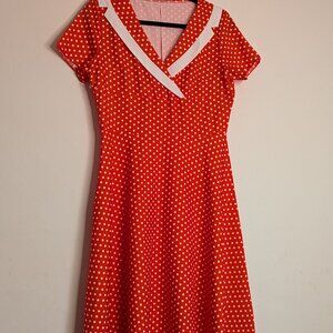 Lucille Ball-Inspired swing dress